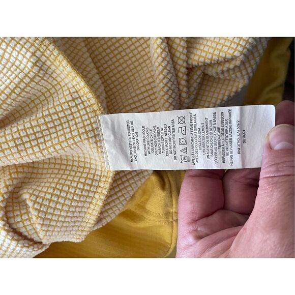 Callaway Mens Yellow Weather Series 1/4 Zip Pullover Sweater Size 2XL - Picture 12 of 14